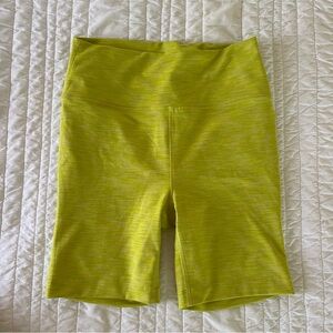 Outdoor Voices Yellow Biker Shorts Size Medium